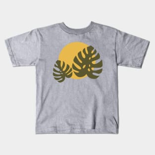 Tropical Leaves Kids T-Shirt